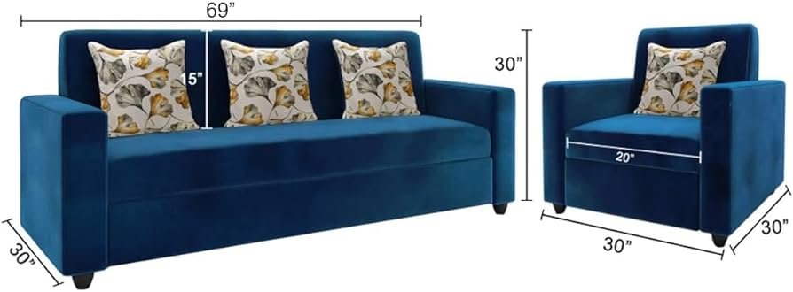 3+1+1 Royal Sofa
