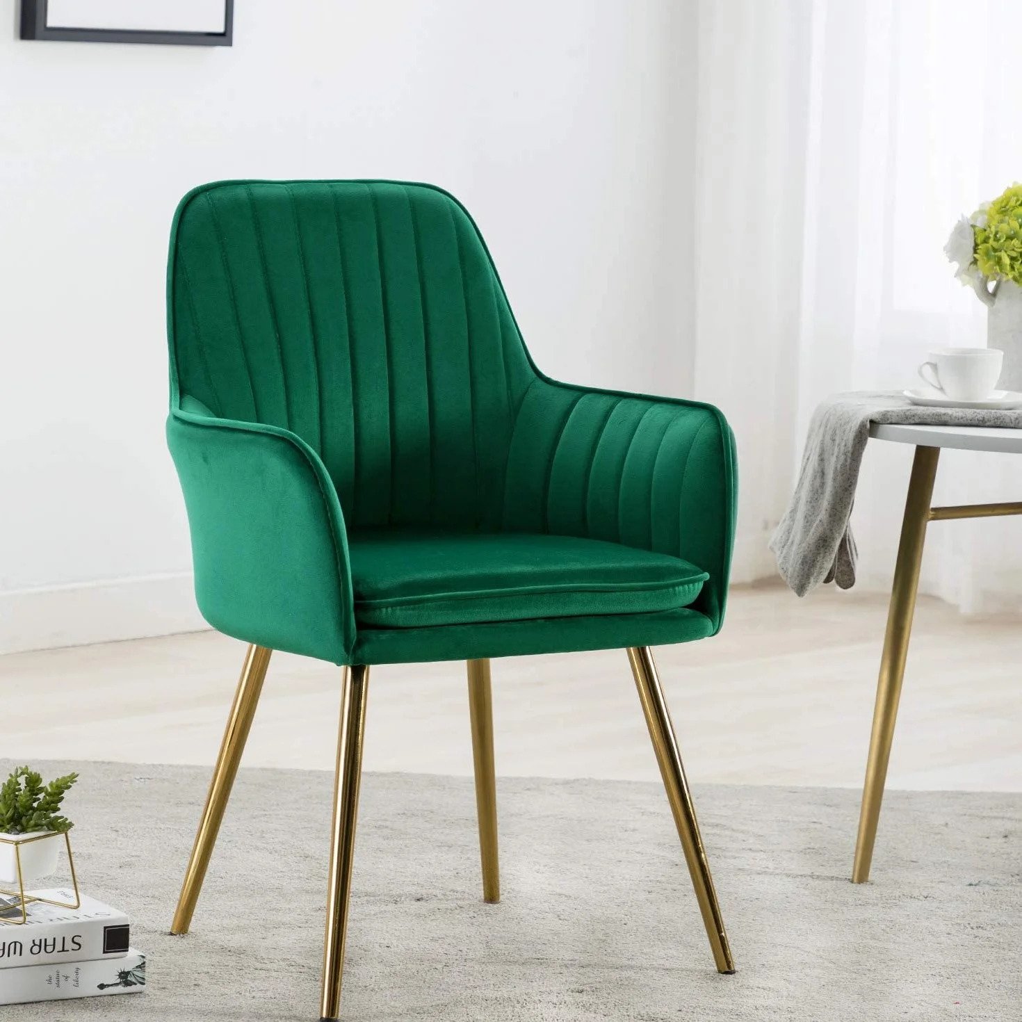 Luxury Velvet Armchair